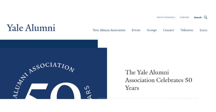 Yale Alumni Association website