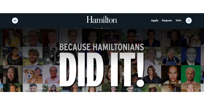 Hamilton University website