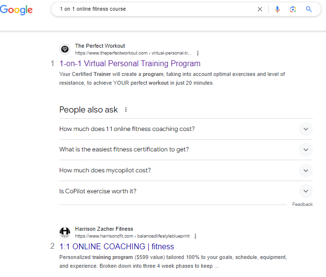 serp example