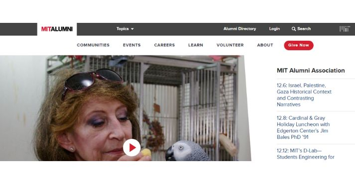MIT Alumni Association website