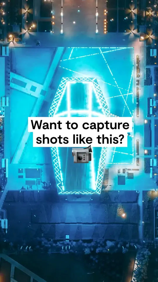 Drone filming skills — High production education advertising example