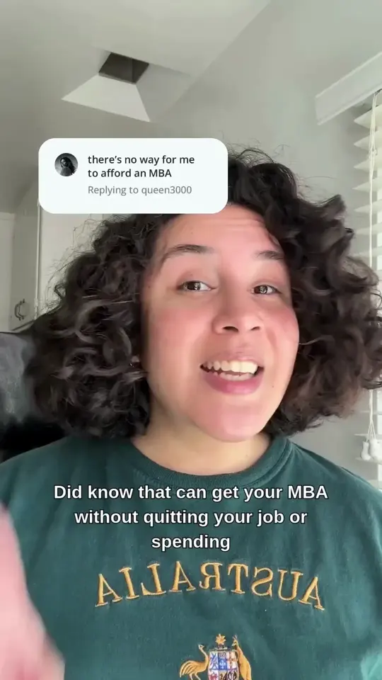 Flexible MBA study — UGC education advertising example