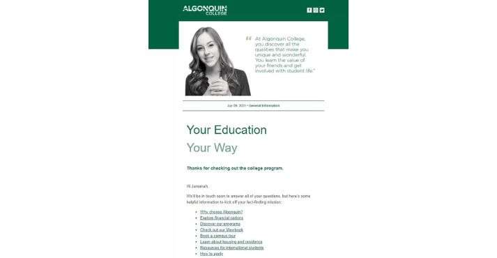  Email Marketing Campaigns with Powerful Testimonial