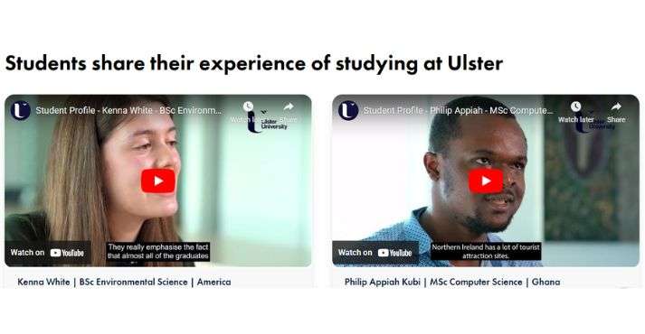 Higher Education Testimonials Examples
