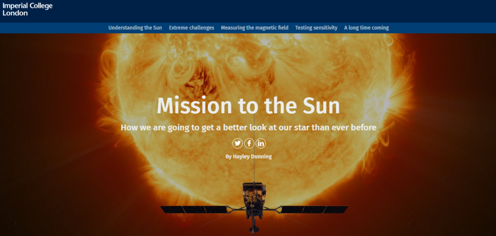 Imperial College London mission to the sum story