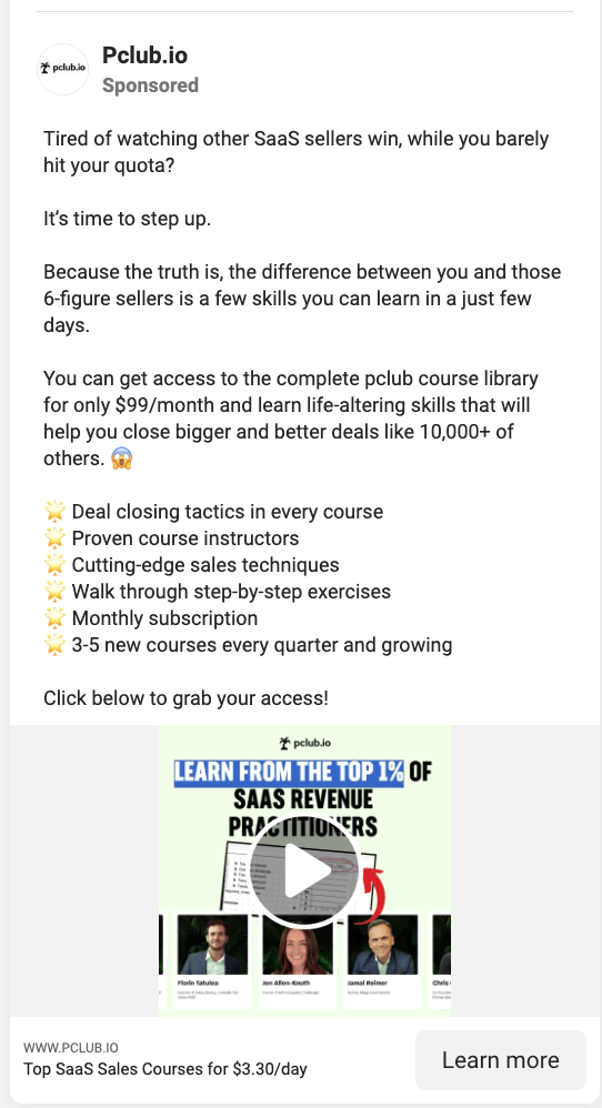 facebook ad