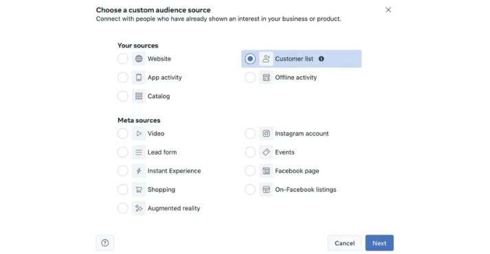 Target Students on Facebook Ads Using Custom Audiences