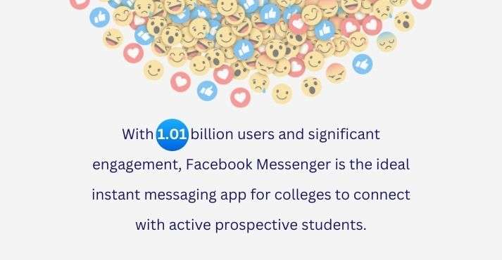 commonly used instant messaging app for higher education brands
