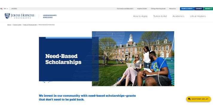 Need-Based Scholarships