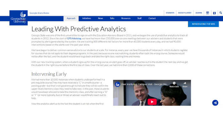 Data-backed marketing for higher education